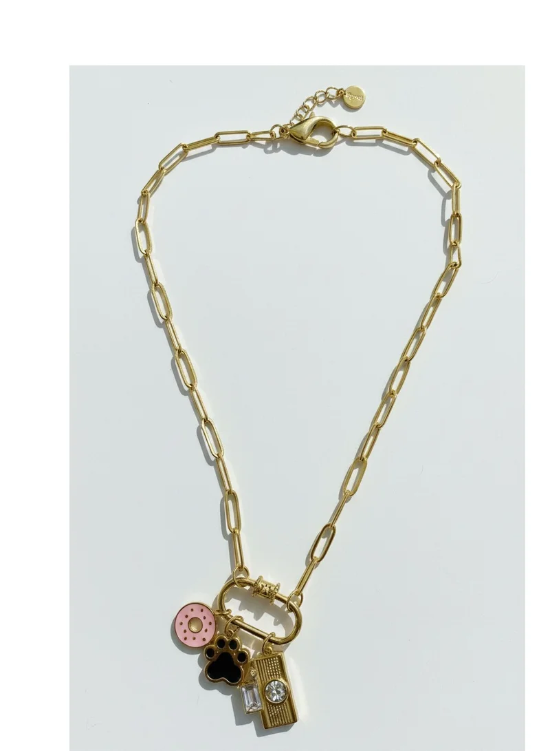 Sosha Elegance  The Paw-fect Memories Necklace for Women | Best Price UAE